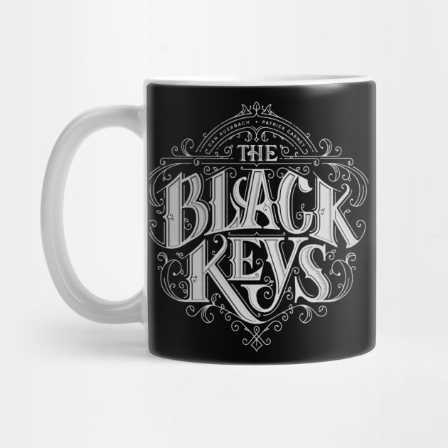 black keys reverse white by mugiwarastore77